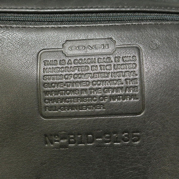 コーチ ブラック レザー ショルダーバッグ レディース COACH 【中古】