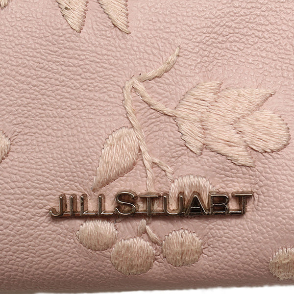 ジルスチュアート ガーデン 長財布 ピンク レザー レディース JILLSTUART 【中古】