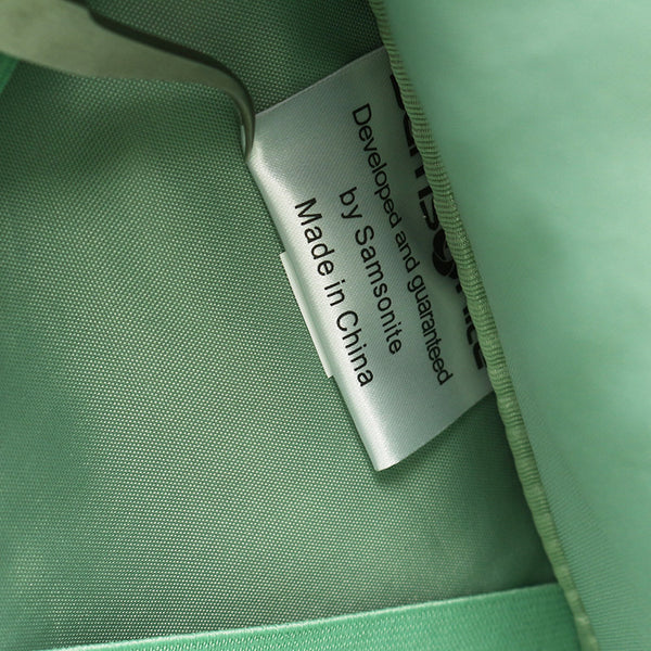 サムソナイト ブラウン ナイロン レザー キャリーバッグ レディース Samsonite 【中古】