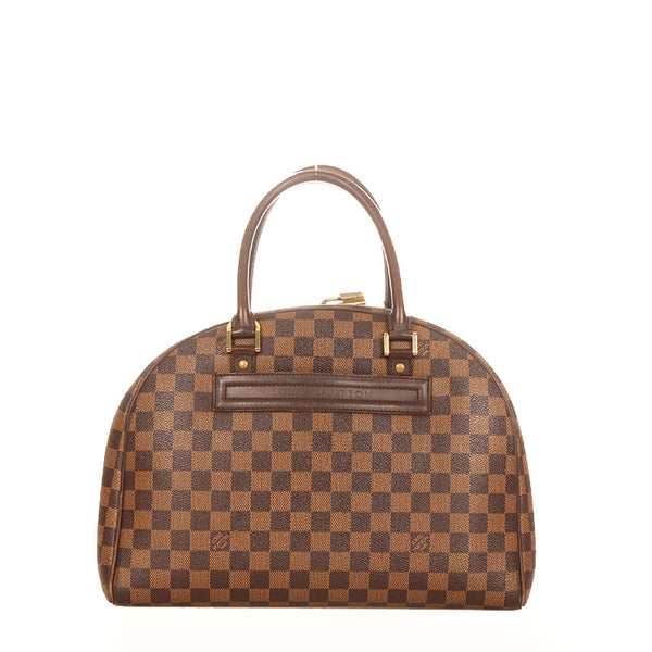 ルイ ヴィトン ダミエ ノリータ N41455 ブラウン エベヌ PVC レザー ハンドバッグ レディース LOUIS VUITTON 【中古】