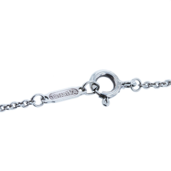 ティファニー SV925 シルバー アトラスキューブ ネックレス レディース TIFFANY&Co. 【中古】