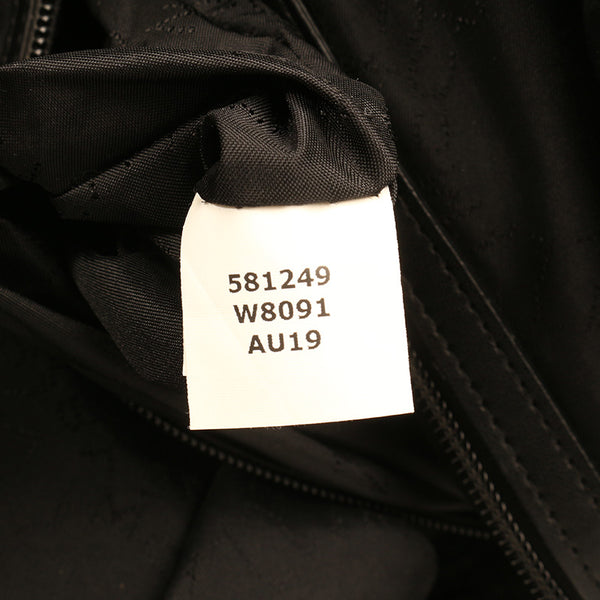 ステラマッカートニー ファラベラ ブラック ゴールド ナイロン メッキ リュック バックパック レディース Stella McCartney 【中古】