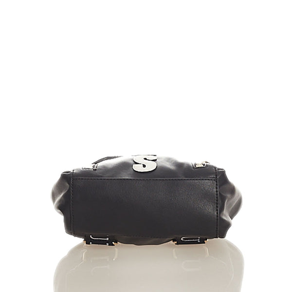 ゲス ブラック レザー リュック・デイパック レディース Guess 【中古】