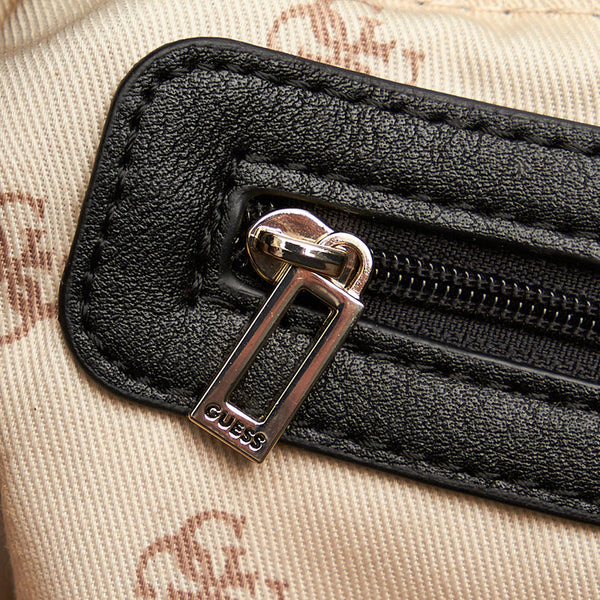 ゲス ブラック レザー リュック・デイパック レディース Guess 【中古】