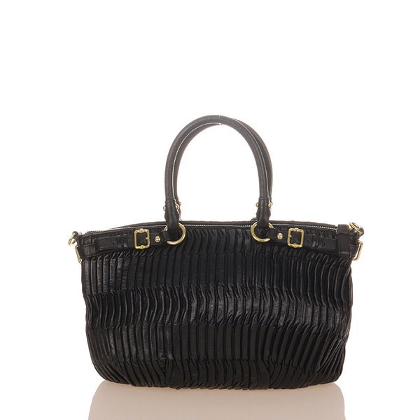 コーチ マディソン F28541 ブラック レザー ハンドバッグ ショルダーバッグ２WAY レディース COACH 【中古】