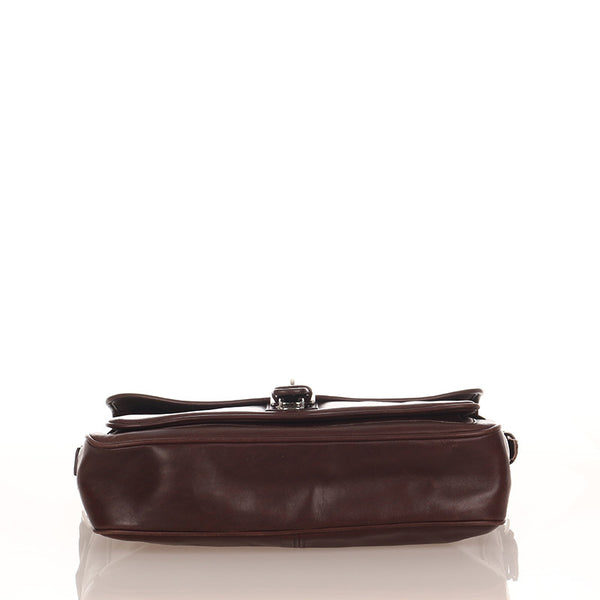 コーチ ブリーフケース ビジネスバッグ G23-5238 ブラウン レザー メンズ COACH 【中古】