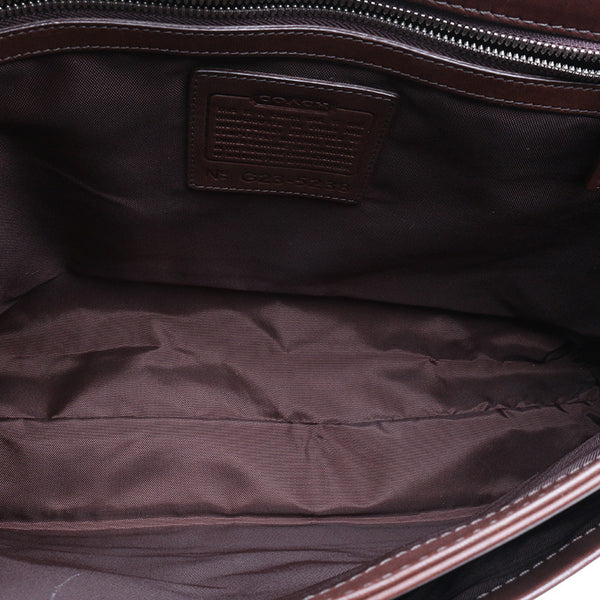 コーチ ブリーフケース ビジネスバッグ G23-5238 ブラウン レザー メンズ COACH 【中古】