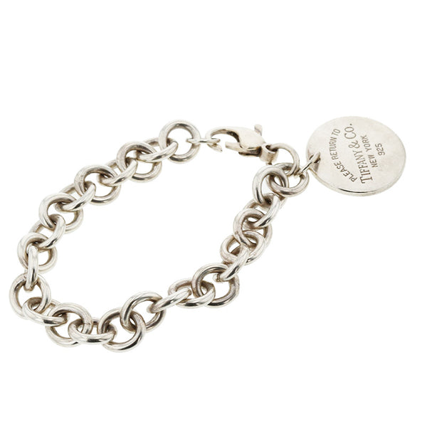 ティファニー SV925 シルバー リターントゥティファニー ブレスレット レディース TIFFANY&Co. 【中古】