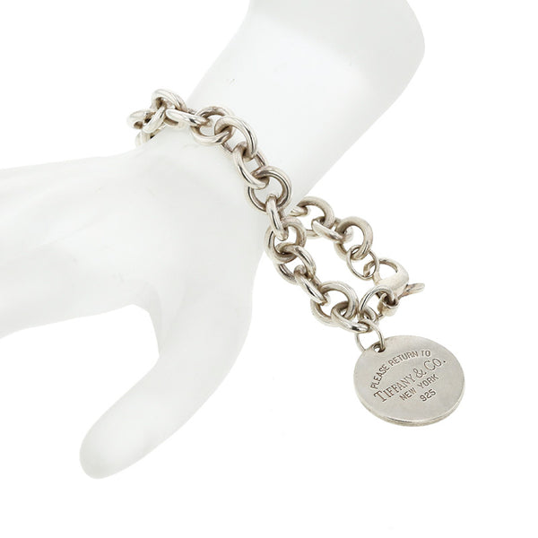 ティファニー SV925 シルバー リターントゥティファニー ブレスレット レディース TIFFANY&Co. 【中古】
