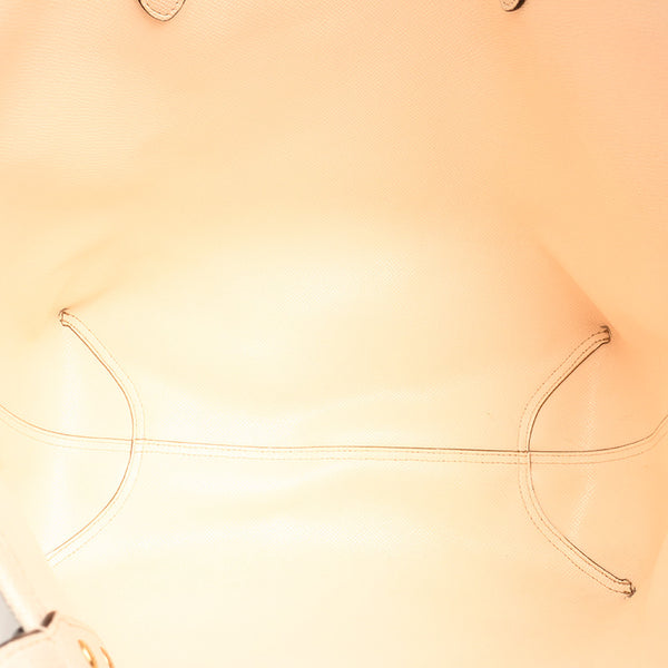 コーチ シグネチャー ベージュ ホワイト PVC レザー ショルダーバッグ トートバッグ レディース COACH 【中古】