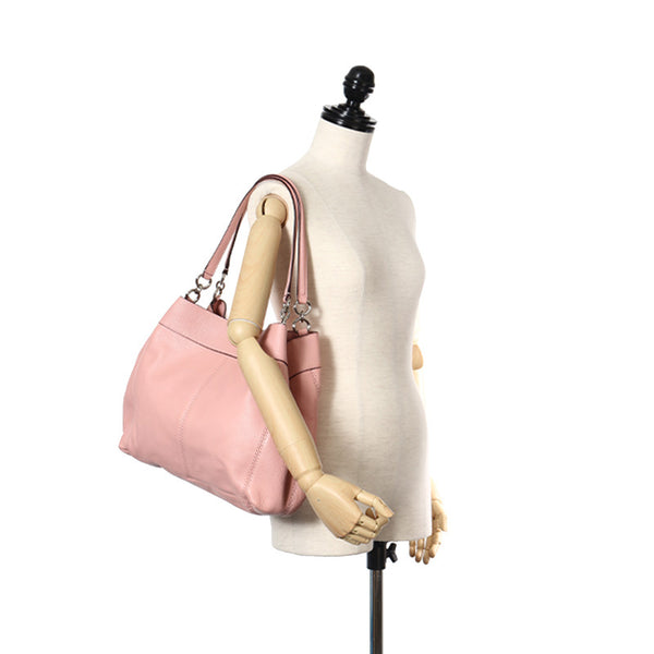 コーチ ショルダーバッグ F28997 ピンク レザー レディース COACH 【中古】