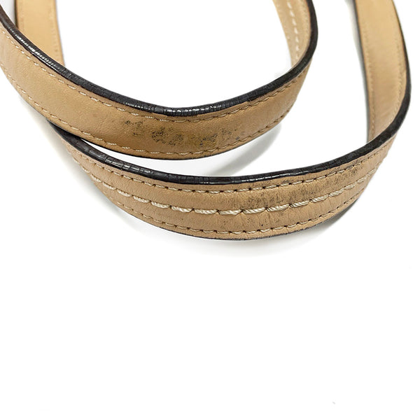 コーチ シグネチャー パーク メトロ Ｆ29144 ブラウン ベージュ PVC レザー ショルダーバッグ トートバッグ レディース COACH 【中古】