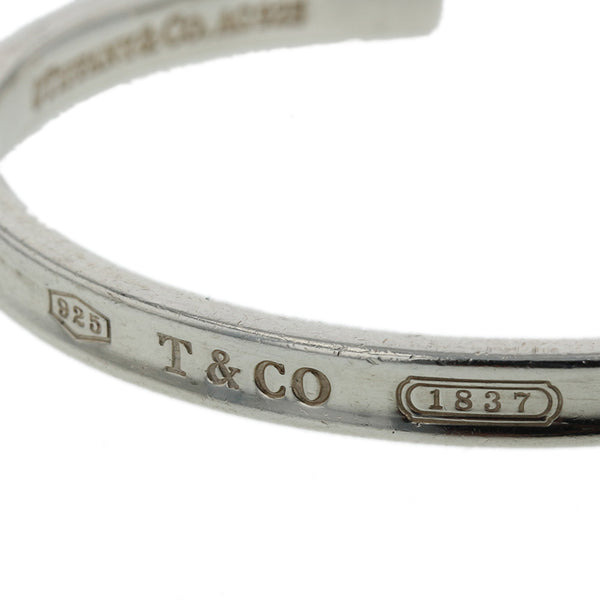 ティファニー SV925 シルバー 1837 ナロー バングル レディース TIFFANY&Co. 【中古】