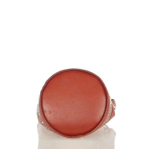 サンローラン Ｙカット ショルダーバッグ ライトブラウン レザー レディース SAINT LAURENT 【中古】