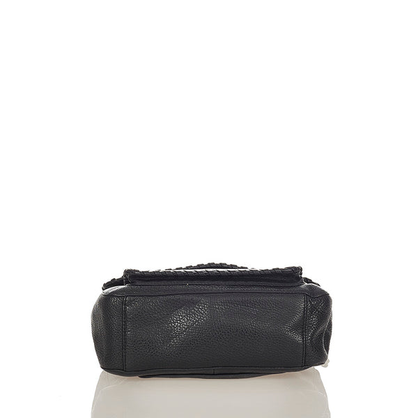 トリーバーチ マリオン HST036 ブラック レザー チェーン ショルダーバッグ レディース Tory Burch 【中古】