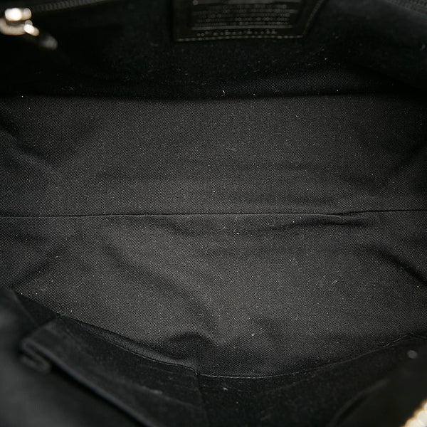 コーチ レガシー ハンドバッグ ショルダーバッグ２WAY 21132 ブラック レザー レディース COACH 【中古】