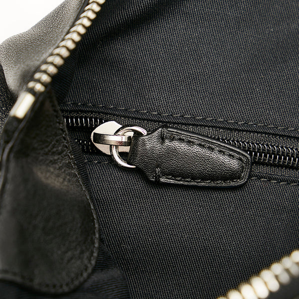 コーチ レガシー ハンドバッグ ショルダーバッグ２WAY 21132 ブラック レザー レディース COACH 【中古】