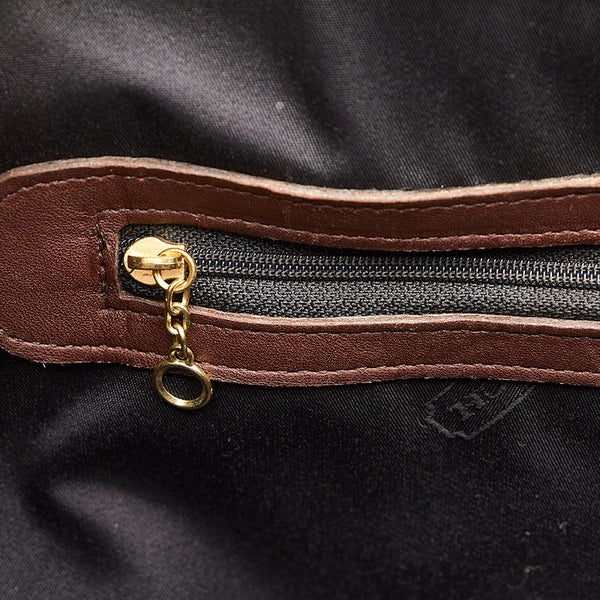 コーチ A7-C7307 ブラウン レザー ビジネスバッグ メンズ COACH 【中古】