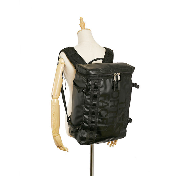 ザ ノースフェイス ヒューズボックス ブラック ナイロン リュック バックパック メンズ THE NORTH FACE 【中古】