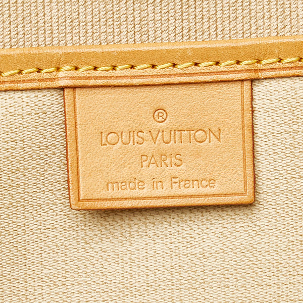 ルイ ヴィトン モノグラム エクスキュルシオン M41450 ブラウン PVC レザー シューズバッグ レディース LOUIS VUITTON 【中古】