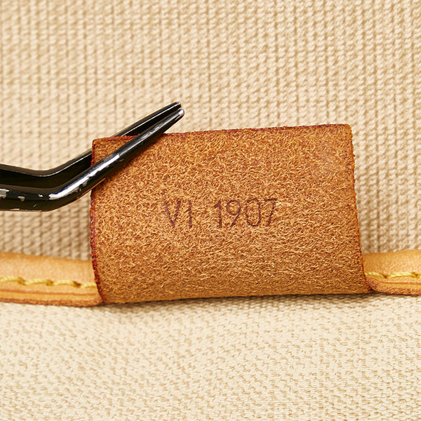 ルイ ヴィトン モノグラム エクスキュルシオン M41450 ブラウン PVC レザー シューズバッグ レディース LOUIS VUITTON 【中古】