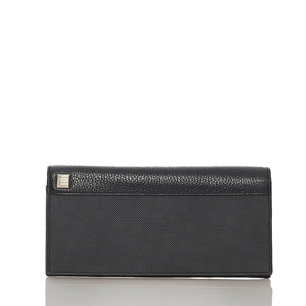 ダンヒル 長財布 ブラック レザー メンズ Dunhill 【中古】