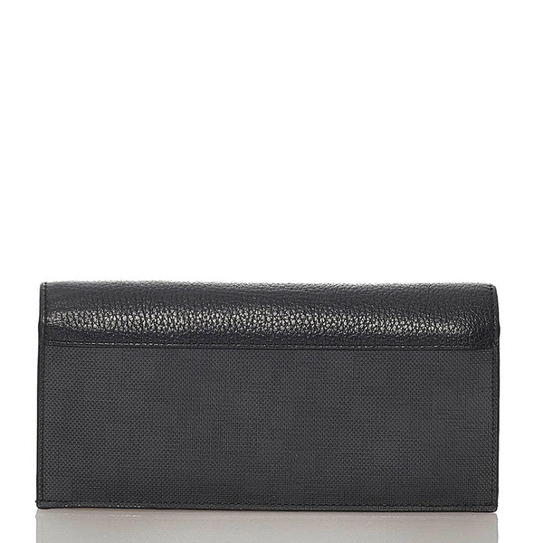 ダンヒル 長財布 ブラック レザー メンズ Dunhill 【中古】