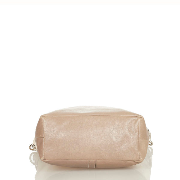 コーチ ハンプトンズ 斜め掛け ショルダーバッグ 19393 アイボリー レザー レディース COACH 【中古】