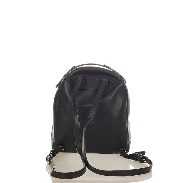サマンサベガ リュック バックパック ブラック レザー レディース Samantha Vega 【中古】