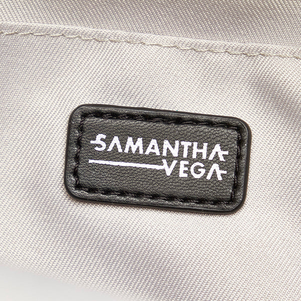 サマンサベガ リュック バックパック ブラック レザー レディース Samantha Vega 【中古】