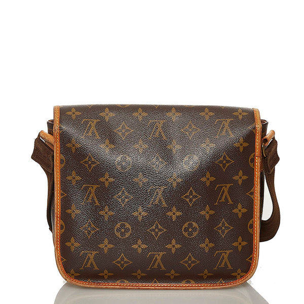 ルイ ヴィトン モノグラム ボスフォール M40044 ブラウン PVC レザー 斜め掛け ショルダーバッグ レディース LOUIS VUITTON 【中古】