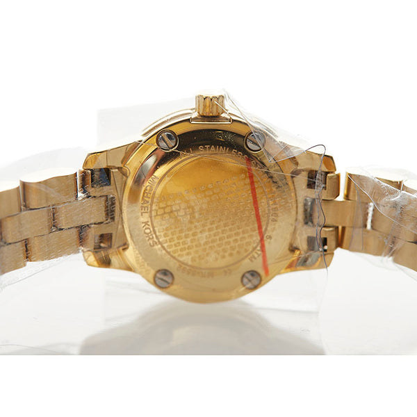 マイケルコース MK-6592 ゴールド ステンレススチール 腕時計 レディース Michael Kors クオーツ ゴールド文字盤 【中古】