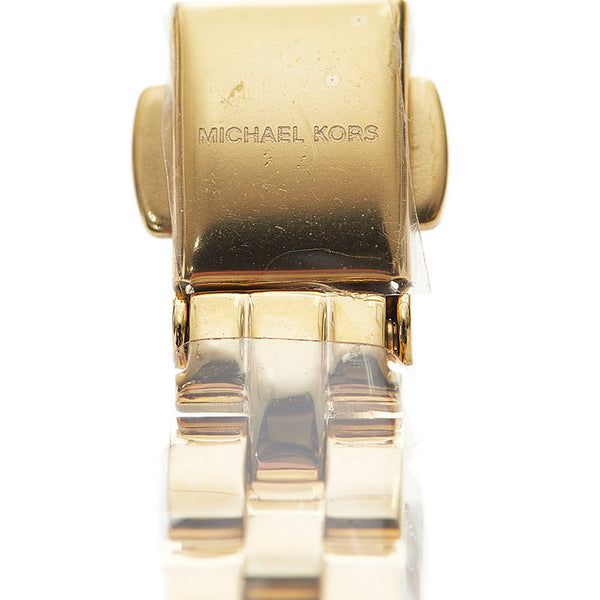 マイケルコース MK-6592 ゴールド ステンレススチール 腕時計 レディース Michael Kors クオーツ ゴールド文字盤 【中古】
