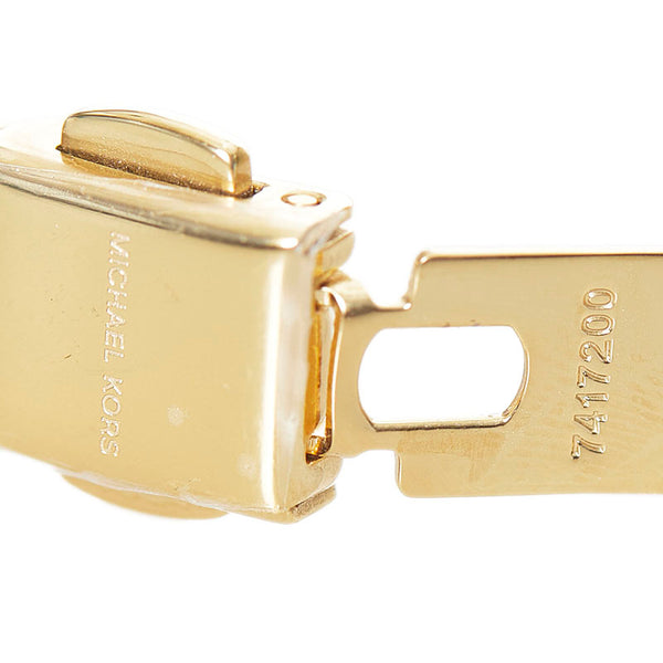 マイケルコース MK-6592 ゴールド ステンレススチール 腕時計 レディース Michael Kors クオーツ ゴールド文字盤 【中古】