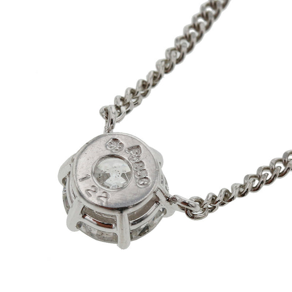 Pt850 プラチナ ダイヤ1.22ct ネックレス レディース 【中古】