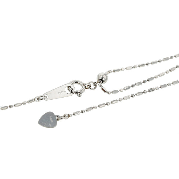 Pt900 プラチナ Pt850 プラチナ ダイヤ0.326ct ダイヤ0.17ct ネックレス レディース 【中古】