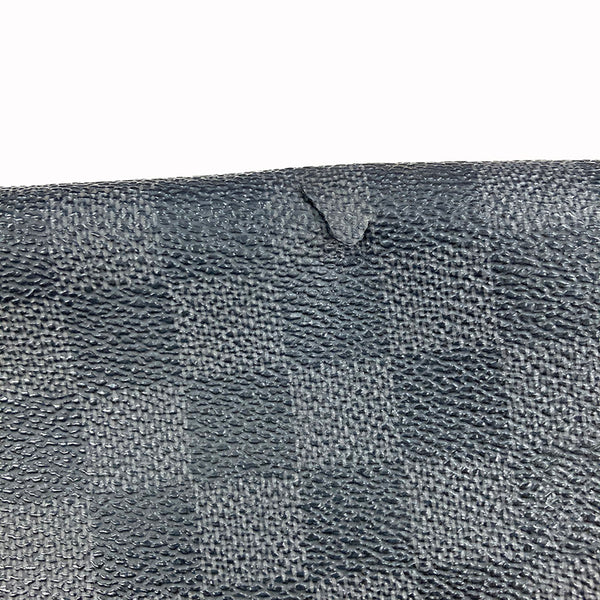 ルイ ヴィトン ダミエグラフィット ダニエルMM N58029 ブラック PVC レザー 斜め掛け ショルダーバッグ メンズ LOUIS VUITTON 【中古】