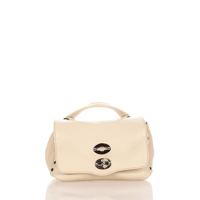 ザネラート ポスティナ アイボリー レザー ハンドバッグ ショルダーバッグ2way レディース ZANELLATO 【中古】