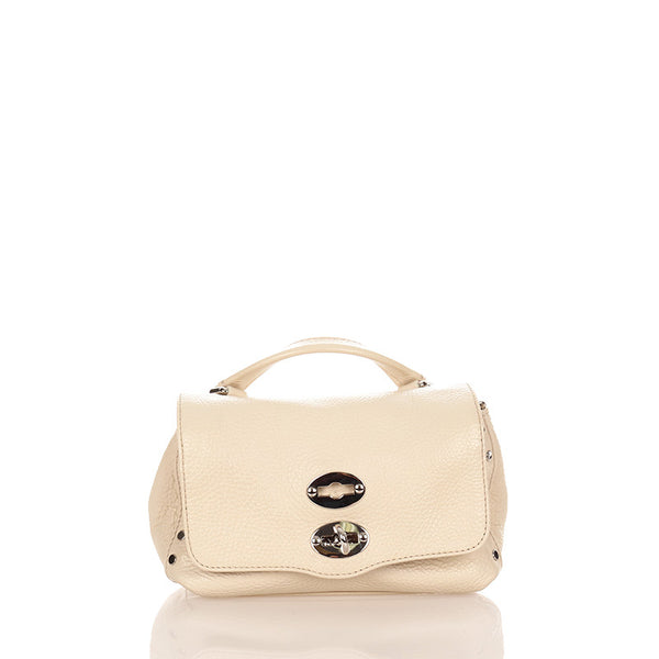 ザネラート ポスティナ アイボリー レザー ハンドバッグ ショルダーバッグ2way レディース ZANELLATO 【中古】