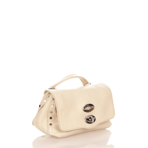 ザネラート ポスティナ アイボリー レザー ハンドバッグ ショルダーバッグ2way レディース ZANELLATO 【中古】