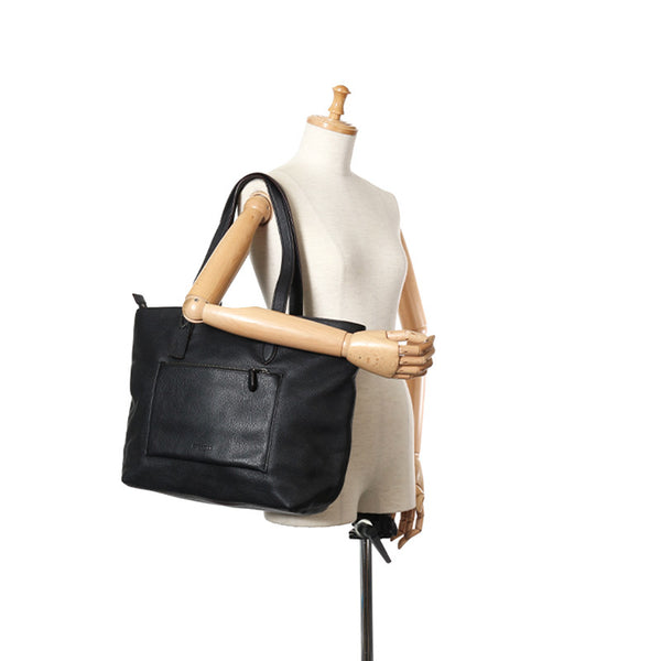 コーチ 72299 ブラック レザー トートバッグ レディース COACH 【中古】