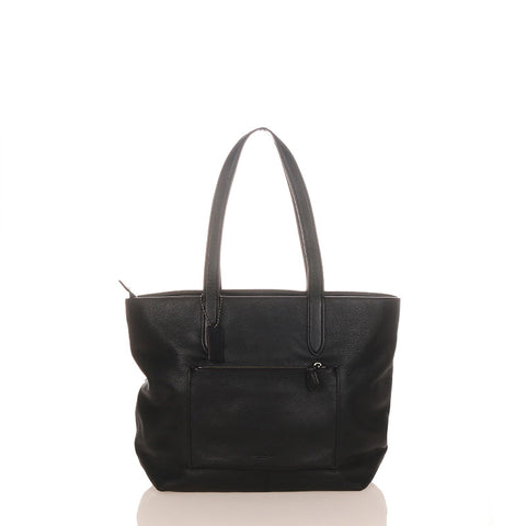 コーチ 72299 ブラック レザー トートバッグ レディース COACH 【中古】