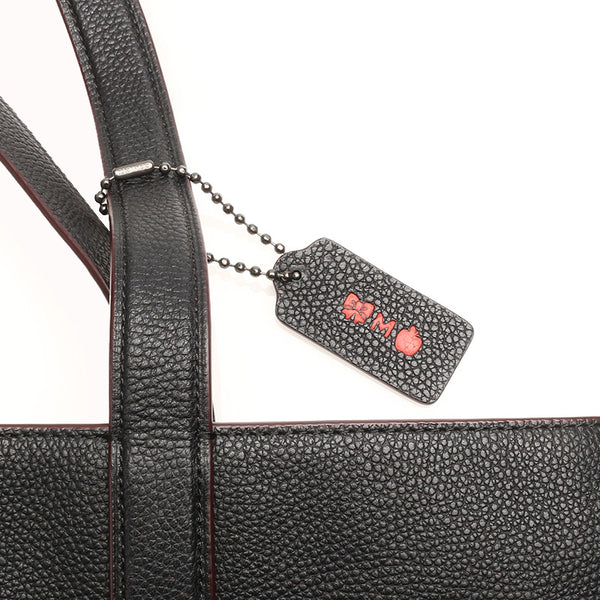 コーチ 72299 ブラック レザー トートバッグ レディース COACH 【中古】