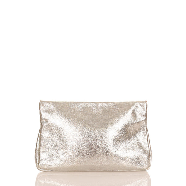 ジミーチュウ スタースタッズ シルバー レザー セカンドバッグ レディース JIMMY CHOO 【中古】