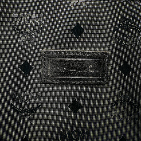 エム シー エム ヴィセトス ブラック PVC トートバッグ レディース MCM 【中古】