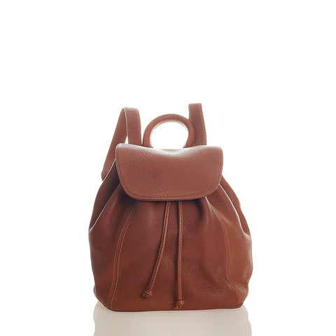 コーチ リュック バックパック 4911 ブラウン レザー レディース COACH 【中古】