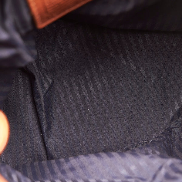 コーチ リュック バックパック 4911 ブラウン レザー レディース COACH 【中古】