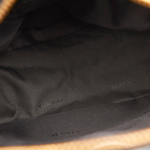 コーチ 31032 ブラック レザー リュック バックパック レディース COACH 【中古】