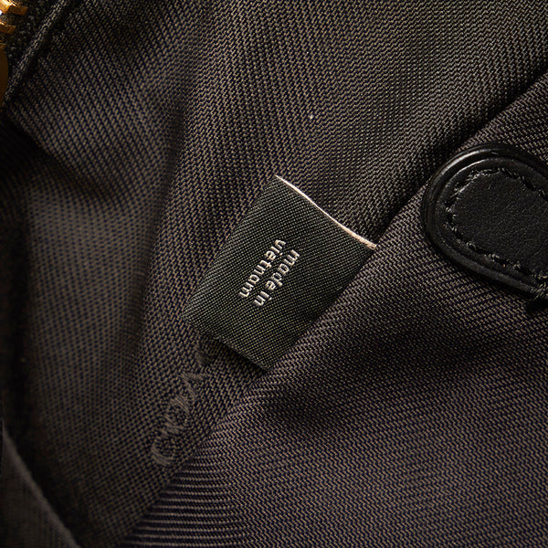 コーチ 31032 ブラック レザー リュック バックパック レディース COACH 【中古】