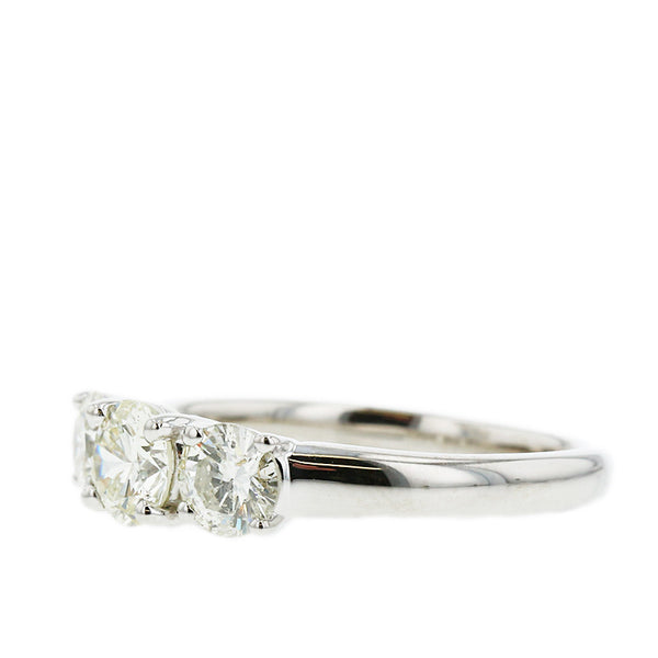Pt900 プラチナ ダイヤ1.08ct リング 指輪 レディース 11.5号 【中古】